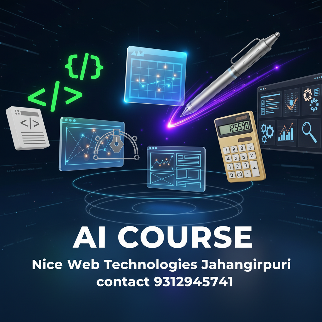 AI Course - Artificial, Intelligence, Step | nicewebtechnologies Nice Web Technologies Jahangirpuri Delhi