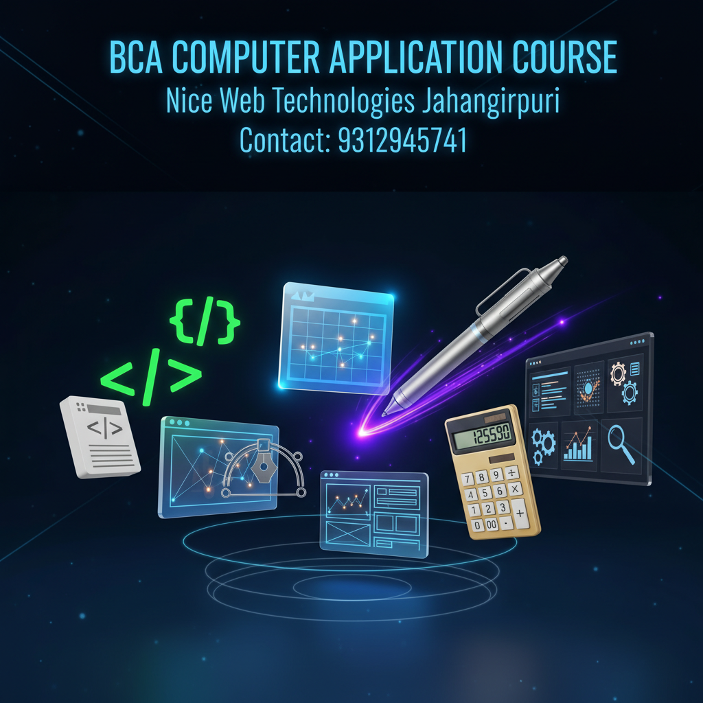 BCA - Bachelor, Computer, Applications | nicewebtechnologies Nice Web Technologies Jahangirpuri Delhi