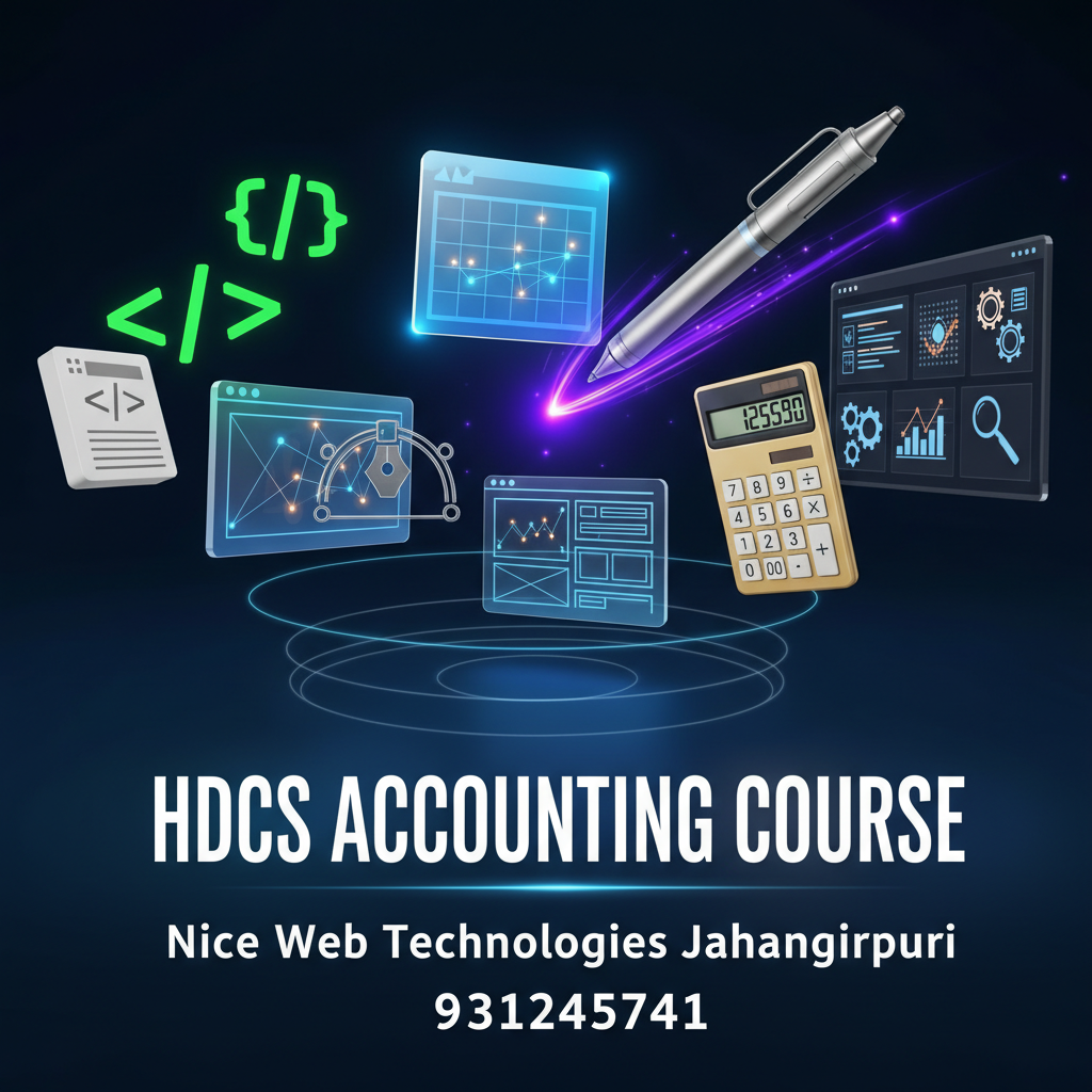 HDCS(ACC) - Hdcs, Master, Accounting | nicewebtechnologies Nice Web Technologies Jahangirpuri Delhi