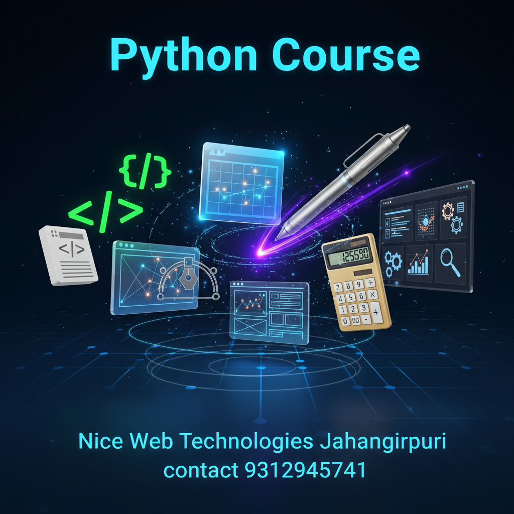 PYTHON - Python, Programming, Scratch | nicewebtechnologies Nice Web Technologies Jahangirpuri Delhi